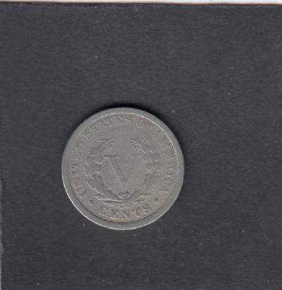 Beschrijving: 5 Cent LIBERTY